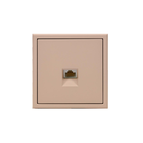 Розетка компьютерная/ ARTGALLERY розетка компьютерная RJ45, кат. 5е, механизм, песочный Розетка компьютерная/ ARTGALLERY розетка компьютерная RJ45, кат. 5е, механизм, песочный