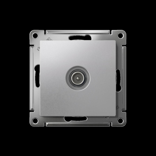 Розетка/ Розетка ATLASDESIGN TV оконечная 1DB механизм алюминий Розетка/ Розетка ATLASDESIGN TV оконечная 1DB механизм алюминий