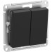 ATLASDESIGN AQUA 2-клавишный ВЫКЛЮЧАТЕЛЬ, IP44, сх.5, 10АХ, механизм, КАРБОН ATLASDESIGN AQUA 2-клавишный ВЫКЛЮЧАТЕЛЬ, IP44, сх.5, 10АХ, механизм, КАРБОН