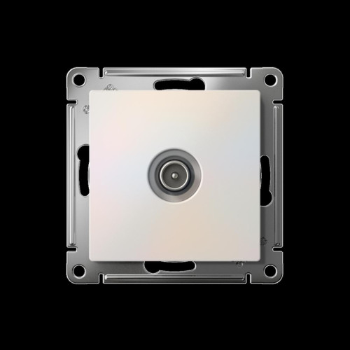 Розетка/ Розетка ATLASDESIGN TV оконечная 1DB механизм жемчуг Розетка/ Розетка ATLASDESIGN TV оконечная 1DB механизм жемчуг