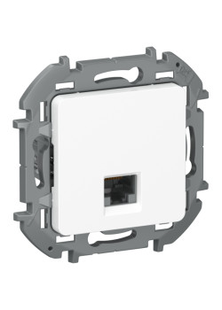 Розетка компьютерная/ IEKINSPIRIA Розетка компьютерная RJ45 категория 5Е UTP 6738251 белый