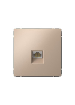 Розетка компьютерная/ ARTGALLERY розетка компьютерная RJ45, кат. 5е, механизм, песочный