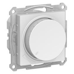 Светорегулятор/ ATLASDESIGN светорегулятор (диммер) повор-нажим, LED, RC, 400Вт, мех., ЛОТОС