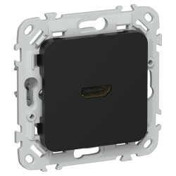 FLITE розетка HDMI РШДМА-ФлЧ черный IEK
