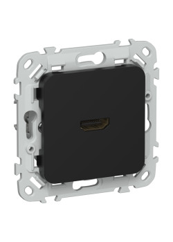 FLITE розетка HDMI РШДМА-ФлЧ черный IEK