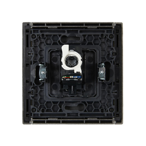 Розетка компьютерная/ FORTE&PIANO Розетка компьютерная RJ-45 кат.5E FP532 сталь Розетка компьютерная/ FORTE&PIANO Розетка компьютерная RJ-45 кат.5E FP532 сталь