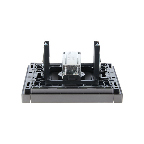 Розетка/ FORTE&PIANO Розетка TV оконечная FP528 сталь Розетка/ FORTE&PIANO Розетка TV оконечная FP528 сталь