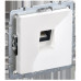 Розетка компьютерная/ BRITE Розетка компьютерная RJ-45 кат.5E РК10-БрБ белый
