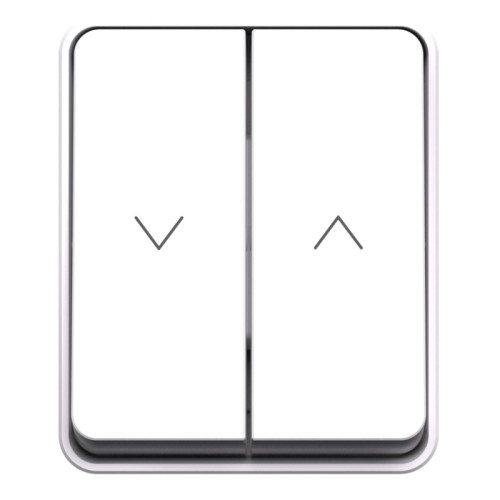 Выключатель/ ATLASDESIGN PROFI IP54 2-клавишный выключатель ДЛЯ жалюзи, 2хсх.4, белый