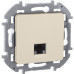 Розетка компьютерная/ Розетка компьютерная RJ-45 категория 5Е UTP слоновая кость INSPIRIA Розетка компьютерная/ Розетка компьютерная RJ-45 категория 5Е UTP слоновая кость INSPIRIA