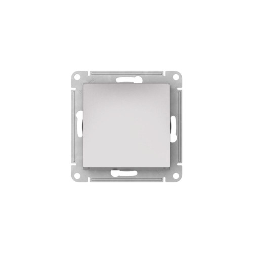 Переключатель/ ATLASDESIGN AQUA 1-клавишный переключатель IP44,сх.6, 10АХ, быстрозажимные клеммы, алюминий