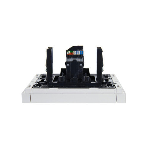 Розетка компьютерная/ FORTE&PIANO Розетка компьютерная RJ-45 кат.5E FP232 белый Розетка компьютерная/ FORTE&PIANO Розетка компьютерная RJ-45 кат.5E FP232 белый