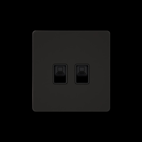Розетка информационная/ Розетка информационная С/У RJ-45 кат.5e 2-я, Полярная ночь , Systeme Infinity Розетка информационная/ Розетка информационная С/У RJ-45 кат.5e 2-я, Полярная ночь , Systeme Infinity