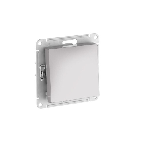 Переключатель/ ATLASDESIGN AQUA 1-клавишный переключатель IP44,сх.6, 10АХ, быстрозажимные клеммы, алюминий