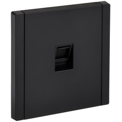 FORTE&PIANO Розетка компьютерная RJ-45 кат.5E FP132 черный