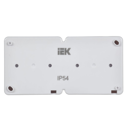 Гермес/ Гермес PLUS Розетка двойная наружная с заземлением с крышкой IP54