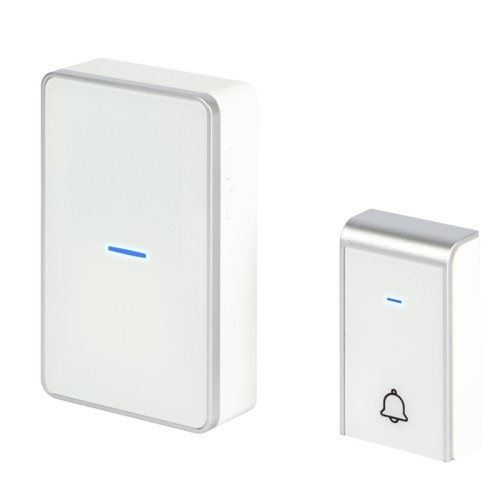 Звонок дверной беспроводной/ Звонок дверной беспроводной LED подсветка IP44 150 м белый 38 мелодий C103W