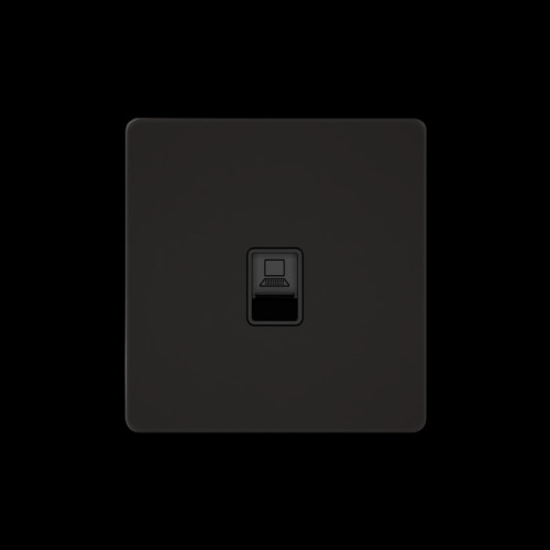Розетка информационная/ Розетка информационная С/У RJ-45 кат.5e, Полярная ночь , Systeme Infinity Розетка информационная/ Розетка информационная С/У RJ-45 кат.5e, Полярная ночь , Systeme Infinity