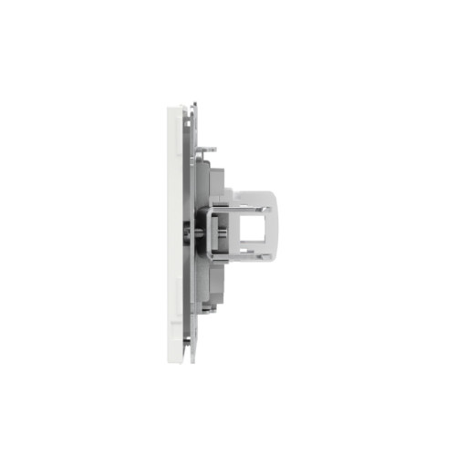 Компьютерная розетка/ Компьютерная розетка RJ-45 без шторки, кат.5е одинарная, KANT, белый песок
