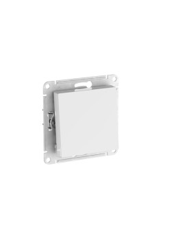 Переключатель/ ATLASDESIGN AQUA 1-клавишный переключатель IP44, сх.6, 10АХ, быстрозажимные клеммы, белый