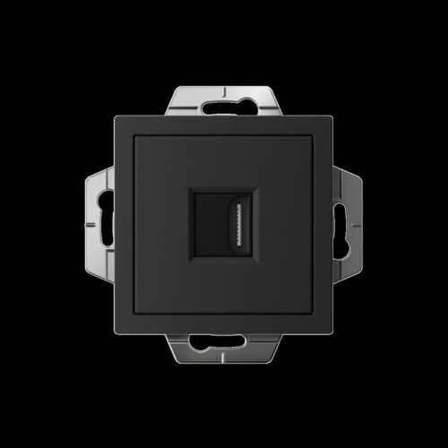 Розетка/ ATLASDESIGN розетка HDMI, механизм, карбон