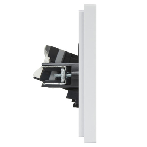 FORTE&PIANO Розетка компьютерная двойная RJ-45 кат.5E FP233 белый