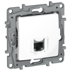 Розетка компьютерная/ IEKETIKA Розетка компьютерная RJ45 категория 5Е UTP 6722411 белый