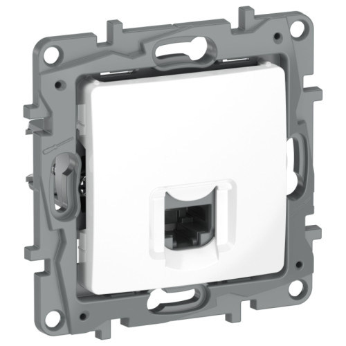 Розетка компьютерная/ IEKETIKA Розетка компьютерная RJ45 категория 5Е UTP 6722411 белый