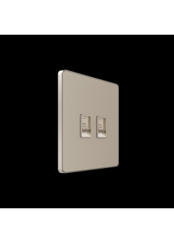 Розетка информационная/ Розетка информационная С/У RJ-45 кат.5e 2-я, Песчаный берег , Systeme Infinity