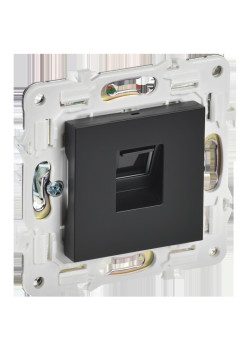 SKANDY Розетка компьютерная RJ-45 кат.5E SK-K01Bl черный