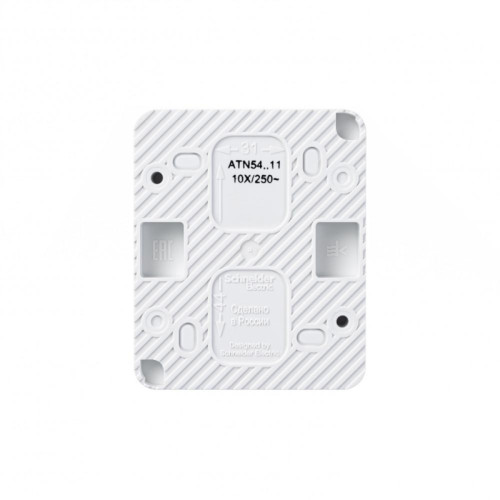 Выключатель/ AtlasDesign Profi54 выключатель одноклавишный IP54 10 АХ, белый, Россия