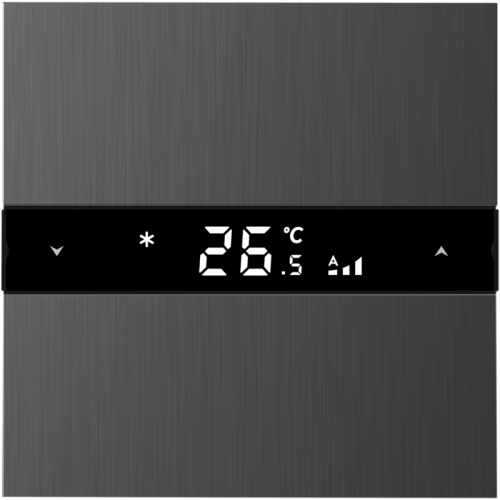 Donel Многофункциональный термостат KNX, серый. Серия устройств: DKNX