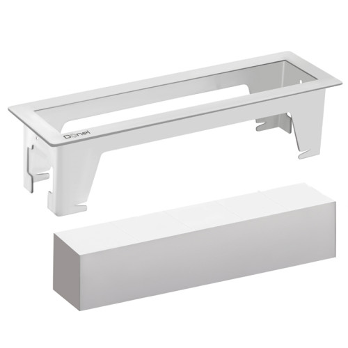 Donel Встраиваемый розеточный блок 12 мод. (6 мод. 45х45)