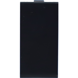 Donel Заглушка 1 мод., черн. (22.5х45мм)