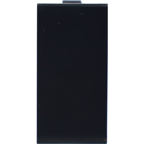 Donel Заглушка 1 мод., черн. (22.5х45мм)