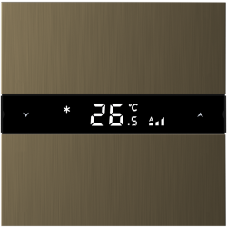 Donel Многофункциональный термостат KNX, бронза. Серия устройств: DKNX