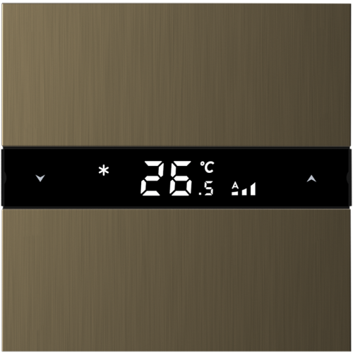 Donel Многофункциональный термостат KNX, бронза. Серия устройств: DKNX