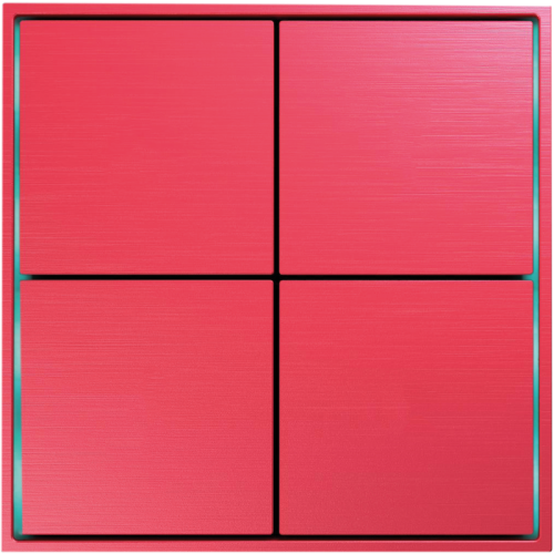 Donel Сенсорный кнопочный модуль KNX, 4/8 группы, утренняя заря. Серия устройств: DKNX