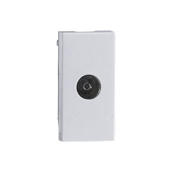 Donel Розетка TV, 1мод., бел. (22.5х45мм), серия (тип) DEC