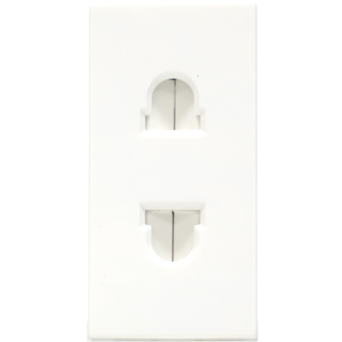 Donel Розетка euro-US, 1 мод., бел. (22.5х45мм), серия (тип) DF6