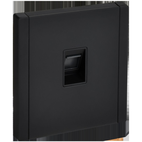 FORTE&PIANO Розетка компьютерная RJ-45 кат.5E FP132M металл черный