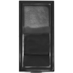 Donel Адаптер 22.5х45мм для 1 модуля типа Keystone, цвет: черный