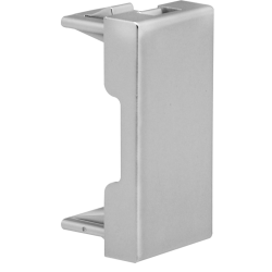 Donel Заглушка 1 мод., алюм. матовая  (22.5х45мм)