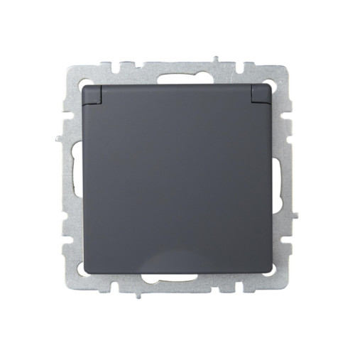 BRITE Роз. с з/к/ш с кр. 16А IP20 РСбш10-3-БрГ граф. IEK