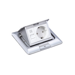 Donel Выдвижной блок 3 мод. алюминий (с уст. набором)