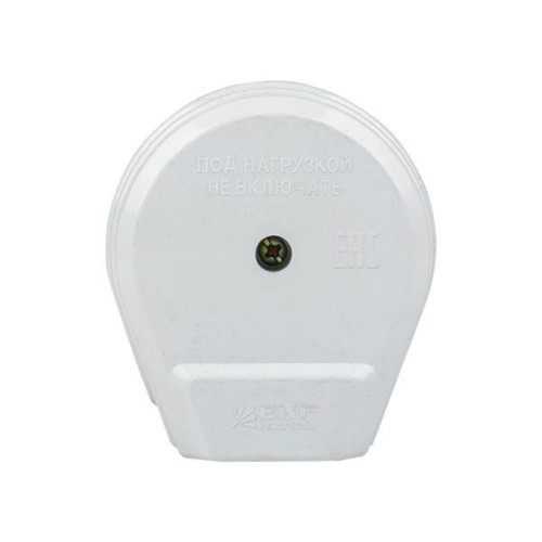 Разъем РШ-ВШ 32А 250В 2P+PE (СУ) пластиковый белый Simple Разъем РШ-ВШ 32А 250В 2P+PE (СУ) пластиковый белый Simple