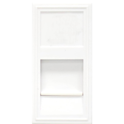 Donel Розетка DEC RJ45 UTP кат.5e, 1мод., бел. (22.5х45мм)