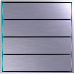 Donel Сенсорный кнопочный модуль KNX, 4 группы, кристально-фиолетовый. Серия устройств: DKNX