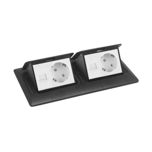 Donel Выдвижной блок 6 (3+3) мод. антрацит (с уст. набором)