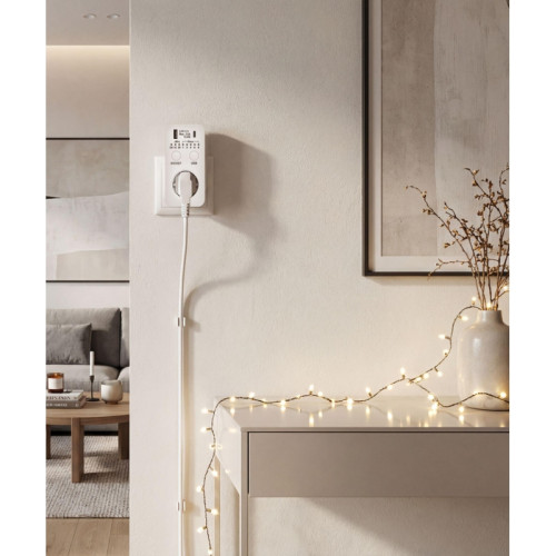 РТЭ/ РТЭ-4 Розетка-таймер электронный с USB A+C 15мин-8ч 16А IP20 белый IEK РТЭ/ РТЭ-4 Розетка-таймер электронный с USB A+C 15мин-8ч 16А IP20 белый IEK